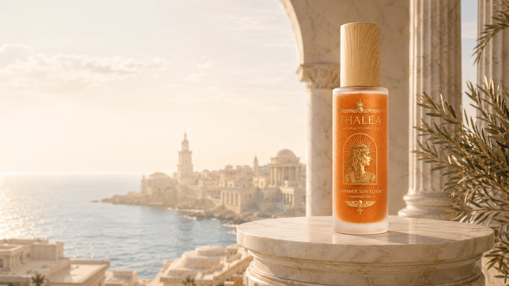 Shimmer Sun Elixir Mediterranean lifestyle